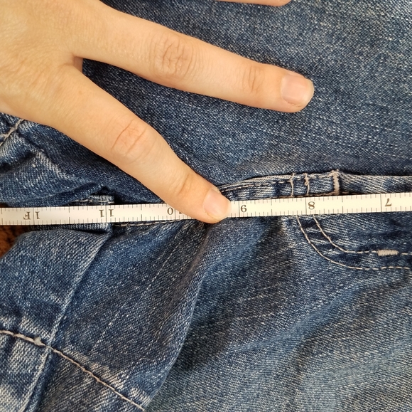 Vintage Silver Jeans High Waist Jean Shorts - Picture 9 of 12